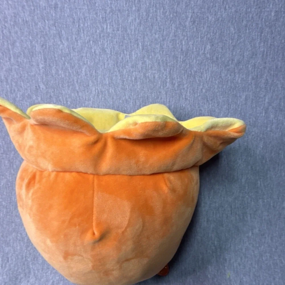 Squishmallows Orange Yellow Plush Stuffed Animal with Cat Ears